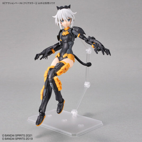 Action Base 6 - Clear (For HG, 30MM, 30MS) 可動展示架 6 [透明配色]：圖片 5