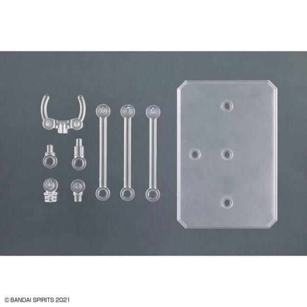 Action Base 6 - Clear (For HG, 30MM, 30MS) 可動展示架 6 [透明配色]：圖片 3
