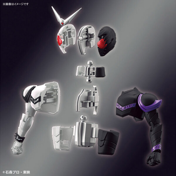 Figure-rise Standard Kamen Rider Double FangJoker 假面騎士W 尖牙王牌形態：圖片 11