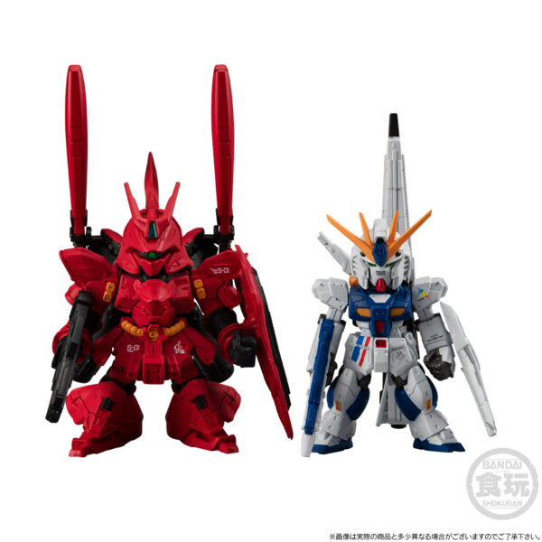 FW Gundam Converge Core RX-93ff ν Gundam & MSN-04FF Sazabi Set：圖片 10