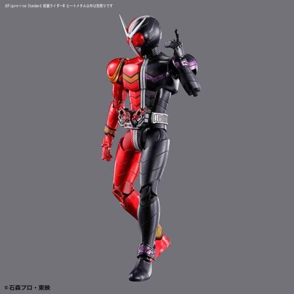 Figure-rise Standard Kamen Rider Double Heatmetal 假面騎士W 熾熱剛力型態：圖片 9