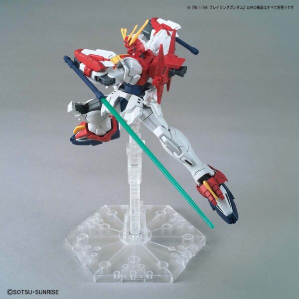 HG-GBB-04 - Blazing Gundam (1/144) 熾烈鋼彈：圖片 6