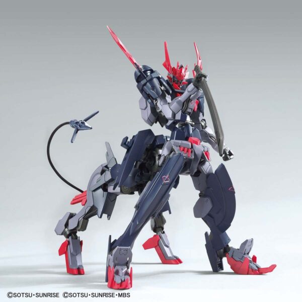 HG-GBB-06 - Gundam Barbataurus (1/144) 人馬獵魔鋼彈：圖片 4