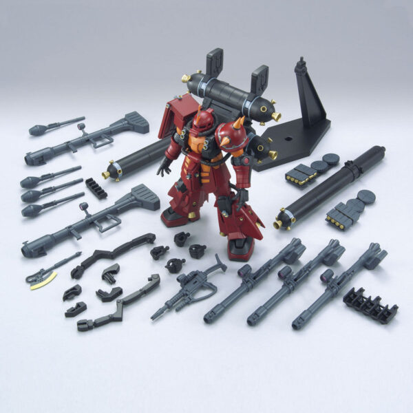 HG Gundam Thunderbolt - MS-06R Zaku II High Mobility Type “Psycho Zaku” [Gundam Thunderbolt Ver.](1/144) 高機動型薩克[鋼彈雷霆宙域版]：圖片 6