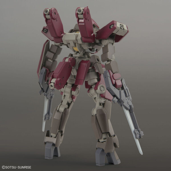 HG-IBO-044 Cyclase’s Schwalbe Custom (1/144) 燕式特裝機 [賽克雷斯座機]：圖片 3