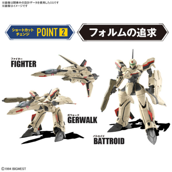 HG Macross YF-19 (1/100)：圖片 11