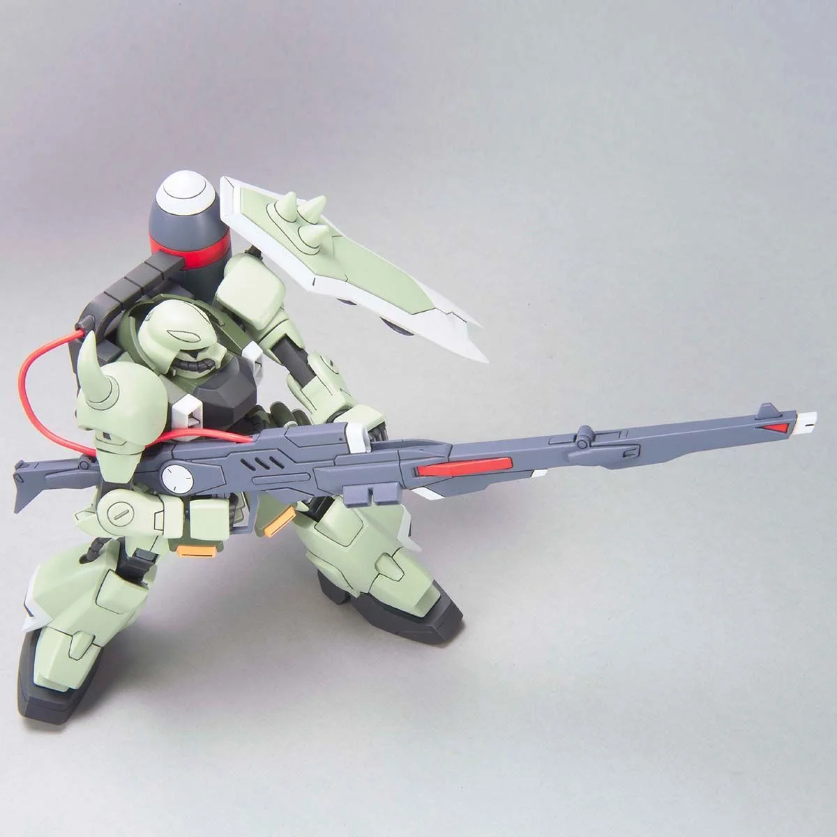 HG-Seed-23 - ZGMF-1000/A1 Gunner Zaku Warrior (1/144) 砲擊薩克戰士：圖片 4