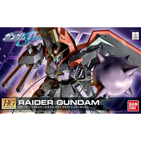 HG-Seed-R10 - GAT-X370 Raider Gundam (1/144) 侵略鋼彈