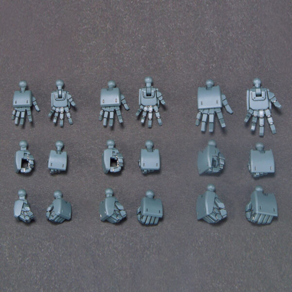 HGBC-024 Jigen Build Knuckles [Kaku] (1/144) 次元製作手掌組 [方形指]：圖片 2