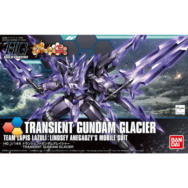 HGBF-050 Transient Gundam Glacier (1/144) 冰河型瞬變鋼彈