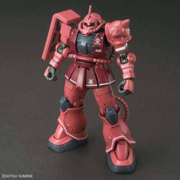 HGGO-024 - MS-06S Zaku II [Red Comet Ver.] (1/144 ) 夏亞專用薩克II 紅色彗星Ver.：圖片 4