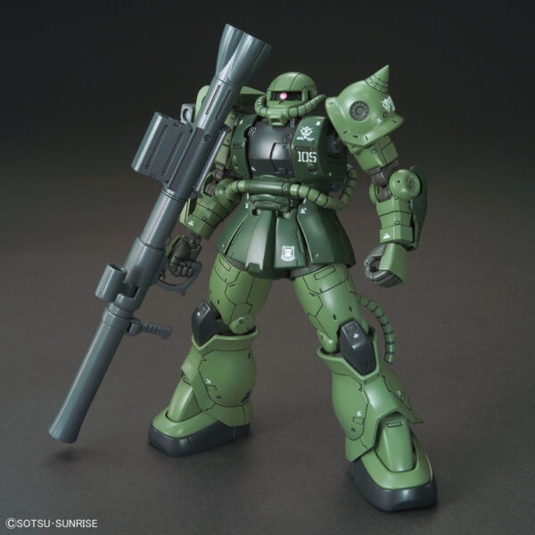 HGGO-025 - MS-06C-6/R6 Zaku II Type C-6/R6 (1/144) 薩克 II：圖片 4