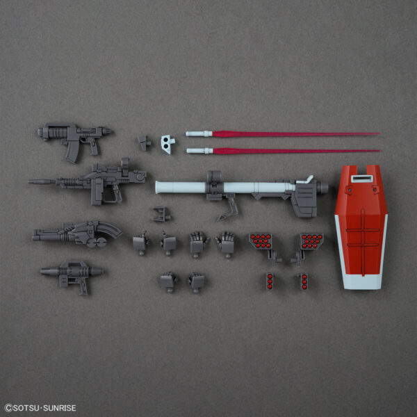 HGGO-MSD RGM-79 GM [Shoulder Cannon / Missile Pod] (1/144) 吉姆 [肩部加農砲裝備/飛彈莢艙裝備]：圖片 6