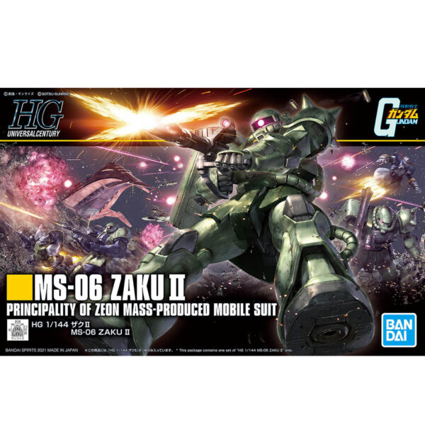 HGUC-241 MS-06 Zaku-II (1/144) 薩克II