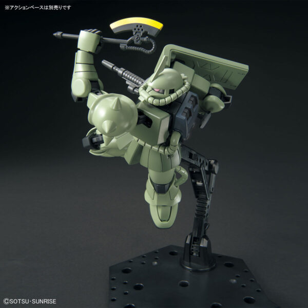 HGUC-241 MS-06 Zaku-II (1/144) 薩克II：圖片 6