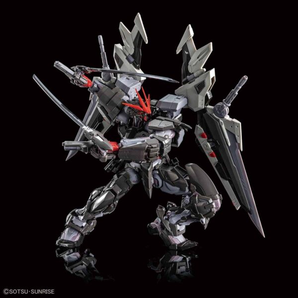 Hi-Resolution Model - MBF-P0X Gundam Astray Noir (1/100) 漆黑異端鋼彈：圖片 6