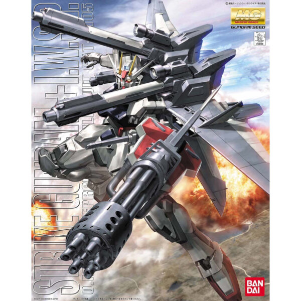 MG-090 - GAT-X105 Strike Gundam + IWSP (1/100) 攻擊鋼彈+I.W.S.P.
