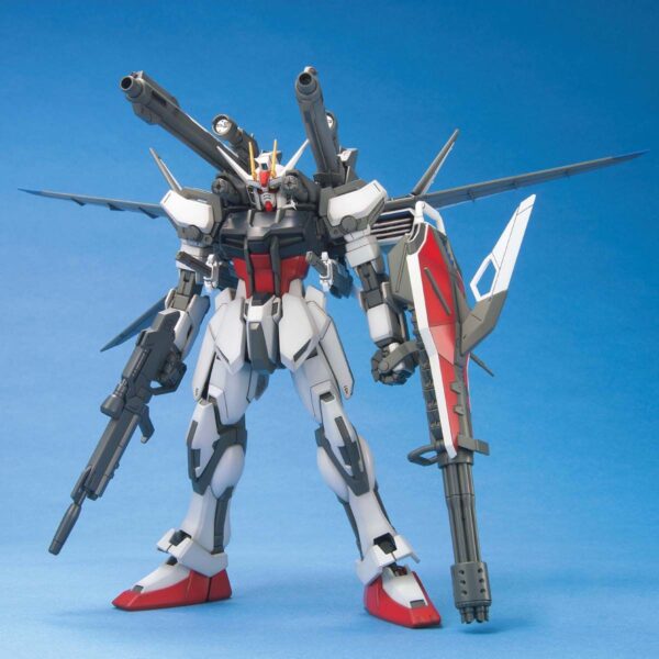 MG-090 - GAT-X105 Strike Gundam + IWSP (1/100) 攻擊鋼彈+I.W.S.P.：圖片 2