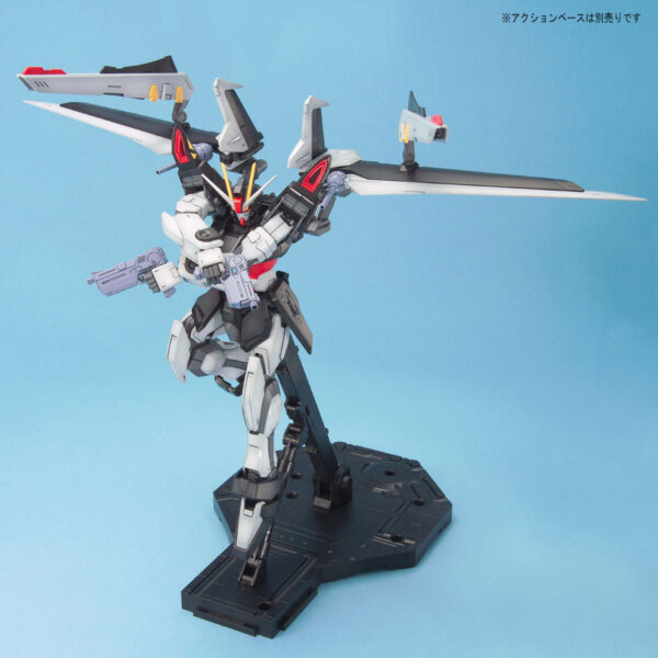 MG-096 - GAT-X105E Strike Noir Gundam (1/100) 漆黑攻擊鋼彈：圖片 6