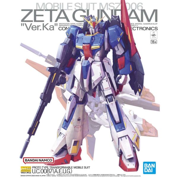 MG-221Ka - MSZ-006 Zeta Gundam Ver. Ka (1/100) Z鋼彈 Ver.Ka