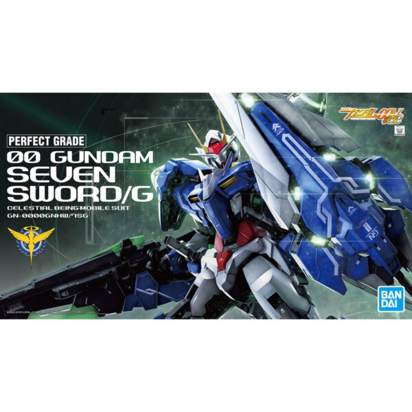 PG GN-0000GNHW/7SG 00 Gundam Seven Sword/G (1/60) 00鋼彈七劍型