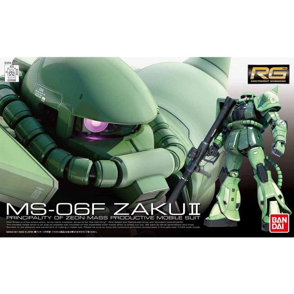 RG-004 - MS-06F Zaku II (1/144) 薩克II