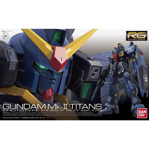 RG-007 - RX-178 Gundam Mk-II TITANS (1/144) 鋼彈Mk-Ⅱ [迪坦斯規格]