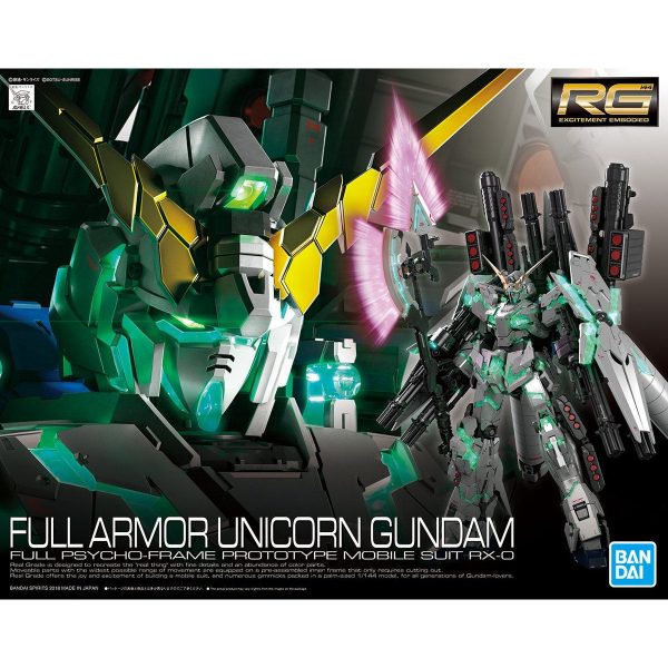 RG-030 - RX-0 Full Armor Unicorn Gundam (1/144) 全裝甲型獨角獸鋼彈