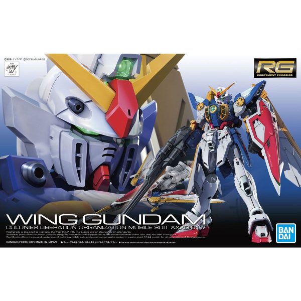 RG-035 - XXXG-01W Wing Gundam (1/144) 飛翼鋼彈