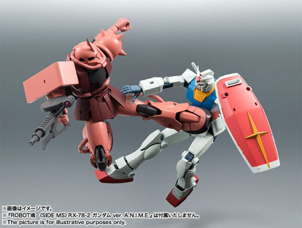 ROBOT 魂 R-193 - MS-06S Zaku II Char's Custom Model A.N.I.M.E. ver. 薩克 II [夏亞專用型]：圖片 11