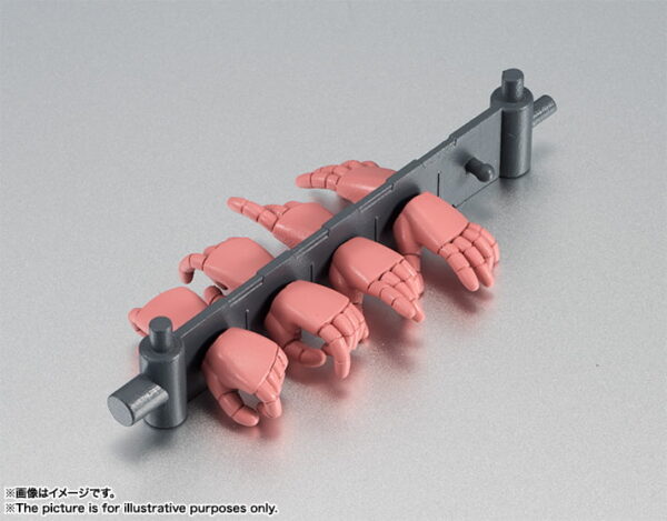 ROBOT 魂 R-193 - MS-06S Zaku II Char's Custom Model A.N.I.M.E. ver. 薩克 II [夏亞專用型]：圖片 9