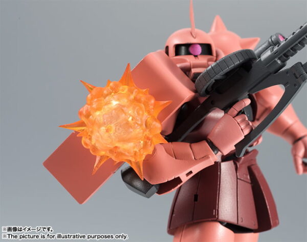 ROBOT 魂 R-193 - MS-06S Zaku II Char's Custom Model A.N.I.M.E. ver. 薩克 II [夏亞專用型]：圖片 6