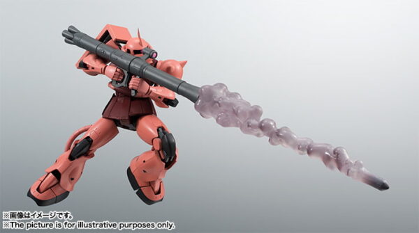 ROBOT 魂 R-193 - MS-06S Zaku II Char's Custom Model A.N.I.M.E. ver. 薩克 II [夏亞專用型]：圖片 5