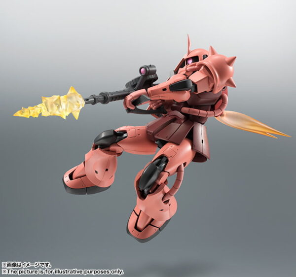 ROBOT 魂 R-193 - MS-06S Zaku II Char's Custom Model A.N.I.M.E. ver. 薩克 II [夏亞專用型]：圖片 3