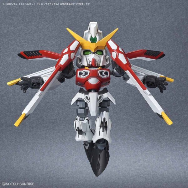 SD Gundam Cross Silhouette 17 Phoenix Gundam 鳳凰鋼彈：圖片 12