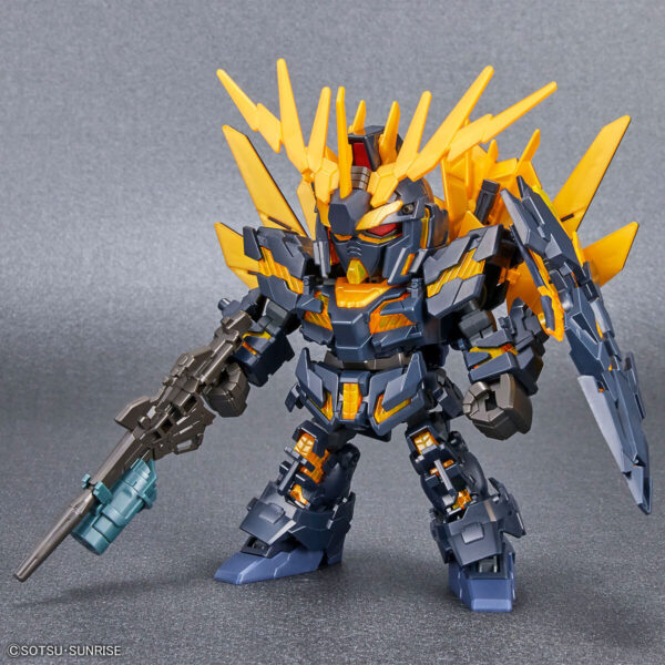 SD Gundam Cross Silhouette 19 Unicorn Gundam 02 Banshee [Destroy Mode] & Banshee Norn Parts Set 報喪女妖 (破壞模式) & 命運女神型套件組：圖片 12