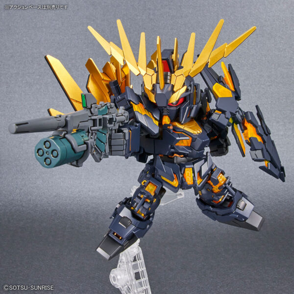 SD Gundam Cross Silhouette 19 Unicorn Gundam 02 Banshee [Destroy Mode] & Banshee Norn Parts Set 報喪女妖 (破壞模式) & 命運女神型套件組：圖片 11