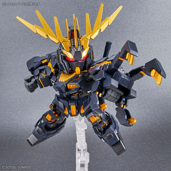 SD Gundam Cross Silhouette 19 Unicorn Gundam 02 Banshee [Destroy Mode] & Banshee Norn Parts Set 報喪女妖 (破壞模式) & 命運女神型套件組：圖片 10