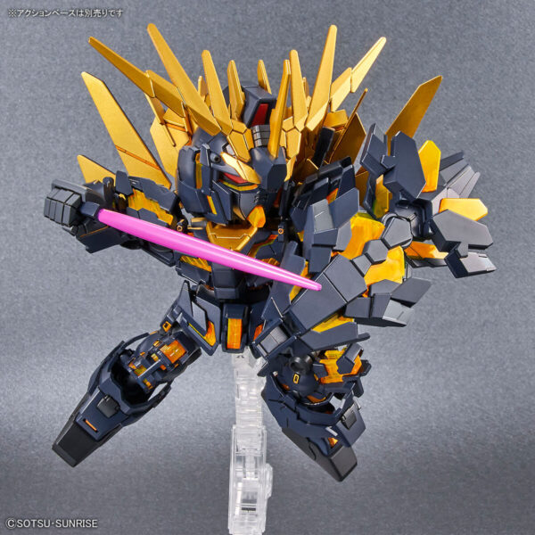 SD Gundam Cross Silhouette 19 Unicorn Gundam 02 Banshee [Destroy Mode] & Banshee Norn Parts Set 報喪女妖 (破壞模式) & 命運女神型套件組：圖片 8