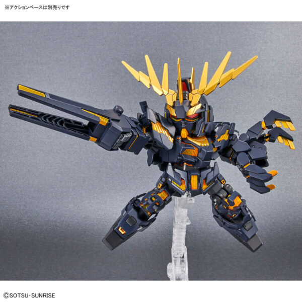 SD Gundam Cross Silhouette 19 Unicorn Gundam 02 Banshee [Destroy Mode] & Banshee Norn Parts Set 報喪女妖 (破壞模式) & 命運女神型套件組：圖片 7
