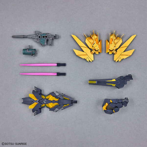 SD Gundam Cross Silhouette 19 Unicorn Gundam 02 Banshee [Destroy Mode] & Banshee Norn Parts Set 報喪女妖 (破壞模式) & 命運女神型套件組：圖片 4