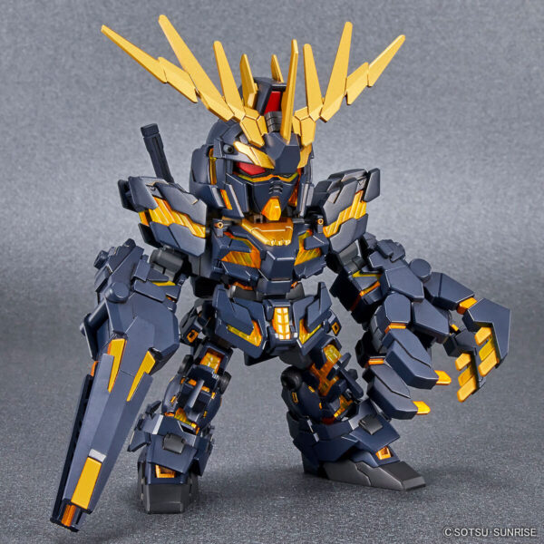 SD Gundam Cross Silhouette 19 Unicorn Gundam 02 Banshee [Destroy Mode] & Banshee Norn Parts Set 報喪女妖 (破壞模式) & 命運女神型套件組：圖片 2