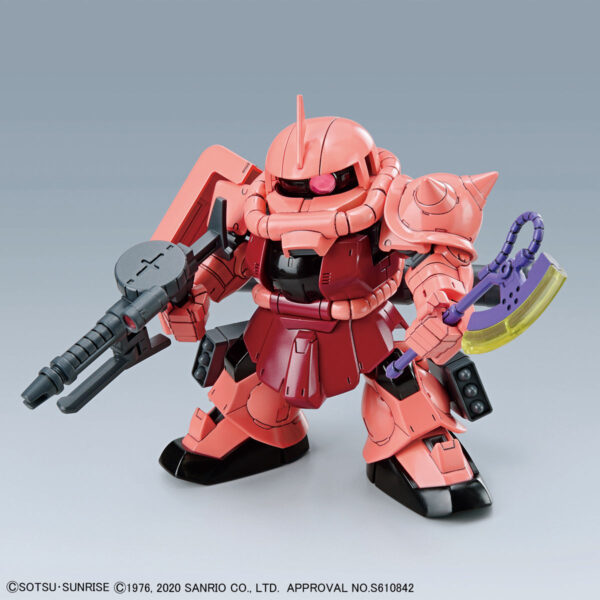 SD Gundam Cross Silhouette HELLO KITTY／MS-06S Char’s Zaku II：圖片 5