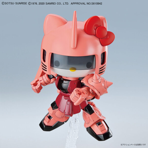 SD Gundam Cross Silhouette HELLO KITTY／MS-06S Char’s Zaku II：圖片 12
