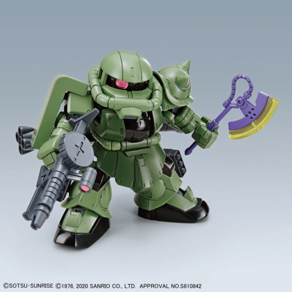 SD Gundam Cross Silhouette HELLO KITTY／Zaku II：圖片 5