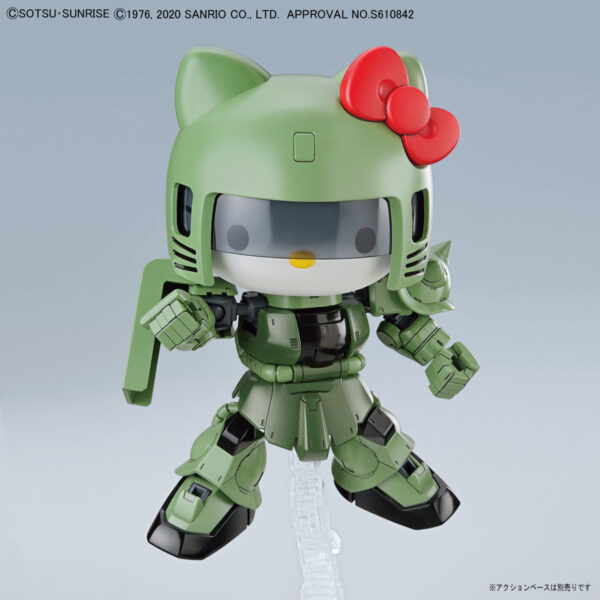 SD Gundam Cross Silhouette HELLO KITTY／Zaku II：圖片 11