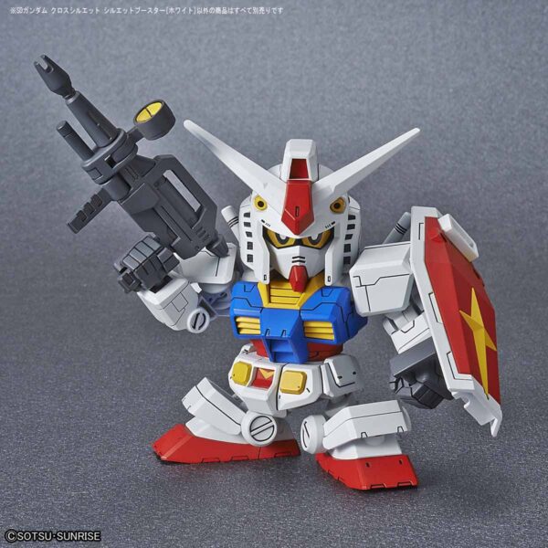 SD Gundam Cross Silhouette OP-03 - Silhouette Booster [White] 體型擴充組 [白]：圖片 8