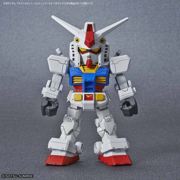 SD Gundam Cross Silhouette OP-03 - Silhouette Booster [White] 體型擴充組 [白]：圖片 10