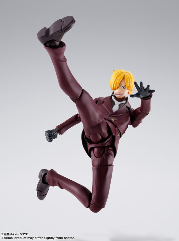 S.H.Figuarts - One Piece Sanji -The Raid on Onigashima- 航海王 香吉士 -鬼島討伐- （特價品，外盒受損）：圖片 4