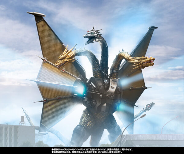 S.H.MonsterArts - Mecha-King Ghidorah Shinjuku Decisive Battle Special Set 機械王者基多拉 新宿決戰特別套組 [魂商店]：圖片 10